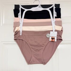 Lady Princess Women's Seamless High-Cut Panty - Blush & Neutral Multi-Pack